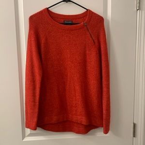 Abercrombie & Fitch women’s size small red sweater with zipper